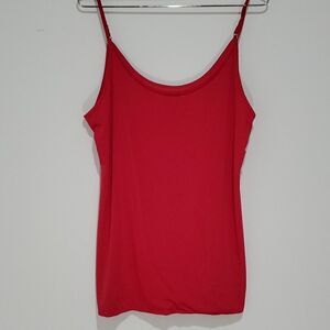 Jockey XL red tank top